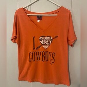I 💜 Cowboys Women’s Top Size Small